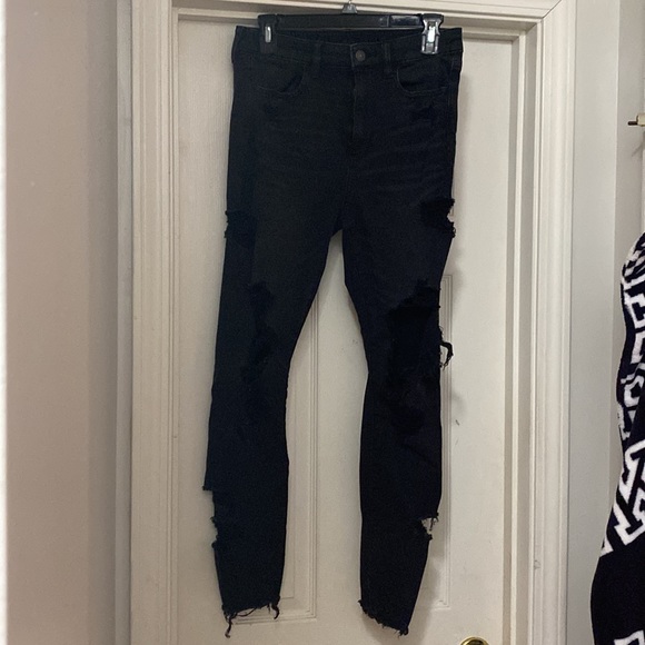 AMERICAN EAGLE NEXT LEVEL STRETCH Size 8 jeans - Picture 2 of 3